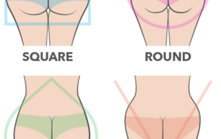 buttocks shapes