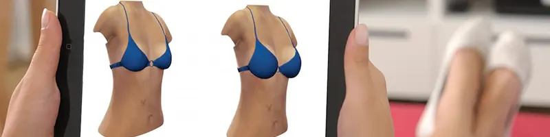 3D Crisalix simulator for breast augmentation tunisia